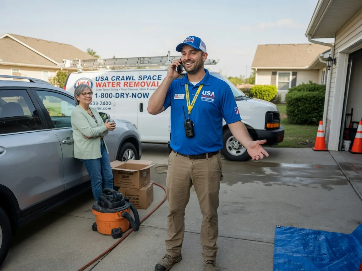 Crawl Space Water Removal Miamiville, OH FAQs